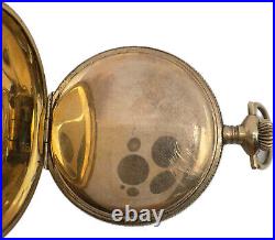 Antique Philadelphia Hunter Pocket Watch Case 6 Size 20Y Gold Filled Guilloche