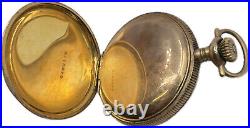 Antique Philadelphia Hunter Pocket Watch Case 6 Size 20Y Gold Filled Guilloche