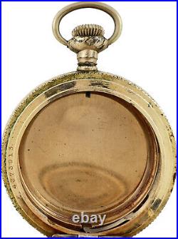 Antique Philadelphia Victory Hunter Pocket Watch Case 6 Size 10k GF Guilloche