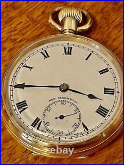 Antique Pocket watch Hefix watch Co 15 jewels 9ct gold filled Elgin case