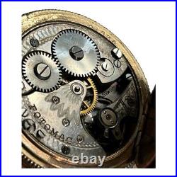 Antique Potomac Pocket Watch With Hunter Case Gold Filled Working
