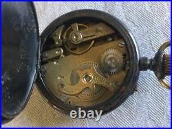 Antique Roskopf Watch Pocket Mechanical Swiss Case Systeme Open Face Patent 20th
