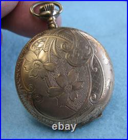 Antique Standard Pocket Watch, Philadelphia Case, 1800s, Original Box, Engraved