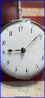Antique Verge Fusee 1780 1790 Pocket Watch MUSEUM QUALITY SIM & SON LIVERPOOL