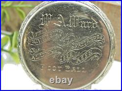 Antique Vintage 14KGF pocket watch case University of Chattanooga Football 1929