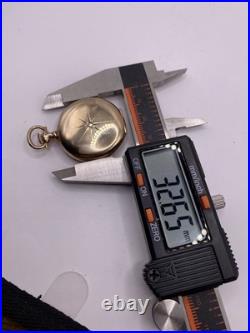Antique Vintage Pocket Watch 20-Year Case GF Gold Filled wi/ Diamond! Runs! WOW