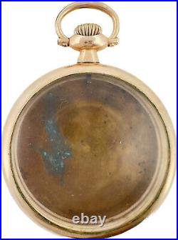 Antique Wadsworth Open Face Pocket Watch Case for 16 Size 20 Year Gold Filled