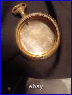 Antique Wadsworth Pilot Pocket Watch Case for 12 Size Gold Filled FancyGuilloche