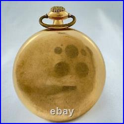 Antique Wadsworth Referee Pocket Watch Case for 16 Size 20 Year Gold Filled