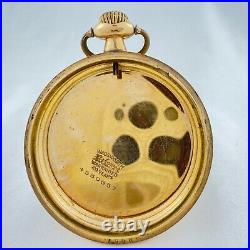 Antique Wadsworth Referee Pocket Watch Case for 16 Size 20 Year Gold Filled