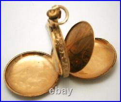 Antique Waltham 14K Yellow Gold Pocket Watch in Hunter Case from 1893-1902