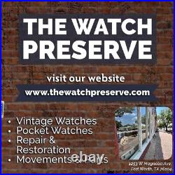 Antique Waltham Hunter Pocket Watch Case for 18 Size Key Wind Sterling Silver