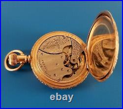 Antique Waltham Ladies Gold Fill Pocket Watch S/N 8586351 Ca. 1898 42mm Dia. Case