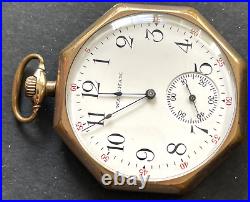 Antique Waltham Model 1894 Pocket Watch Running GF Case 12s USA