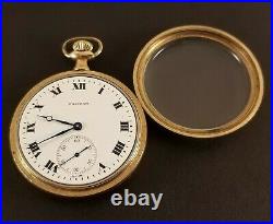 Antique Waltham Pocket Watch 17 Jewels 12 Size Gold Filled Case Ca. 1915