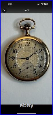 Antique Waltham Pocket Watch 1905, 17 Jewels, Hunter Case, Works