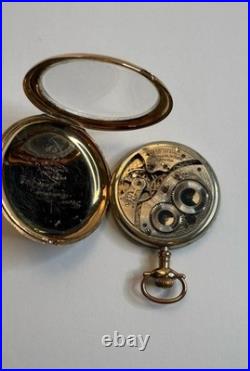 Antique Waltham Pocket Watch 1905, 17 Jewels, Hunter Case, Works