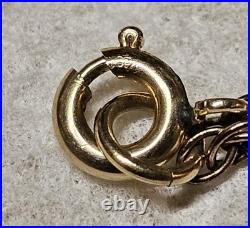 Antique Waltham Pocket Watch Gold Filled Case Chain With 14k Chain Slide