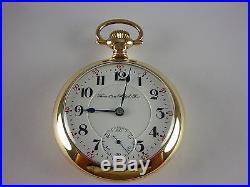 Antique all original 18s Hamilton 940 Rail Road pocket watch 1903. Lovely case