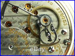 Antique all original 18s Hamilton 940 Rail Road pocket watch 1903. Lovely case
