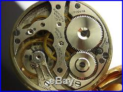 Antique original 16s E. Howard Series 11 Rail Road chronometer 1915. Great case