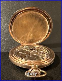 Army &Navy Illinois Washington size 12, 19 jewels Hunter case Pocket watch 1909
