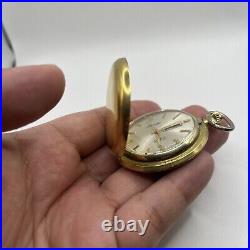 Arnex Pocket Watch 17 J Incabloc Day/ Date. T
