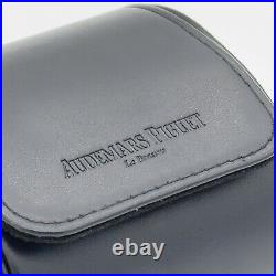 Audemars Piguet Black Watch Case Travel Pouch Box Leather Gift