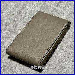 Authentic Rolex Taupe Leather Watch Case Travel Pouch VIP Gift