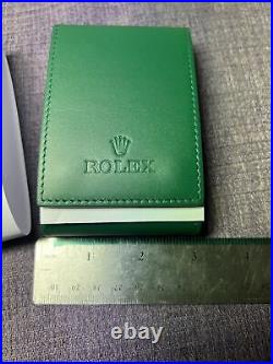 Authentic Rolex leather travel pouch. Service Center Premium version