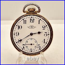 BALL WALTHAM Official RR Standard 16s 21 Jewels Pocket Watch in Keystone Case