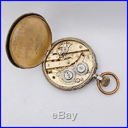 BEAUCOURT Antique Pocket Watch in original case
