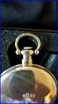 BOVET FLEURIER Chinese Duplex Pocket Watch. Silver Case OF KW KS 56 mm Ca 1830's