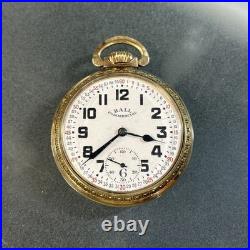 Ball Commercial Swiss Pocket Watch 16s Star Case Company