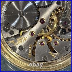 Ball Commercial Swiss Pocket Watch 16s Star Case Company