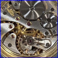 Ball Commercial Swiss Pocket Watch 16s Star Case Company