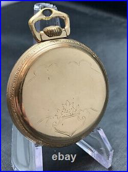 Ball Hamilton 999B 16s 21j Pocket Watch 1951 Model 5 10k GF Case #1B21308