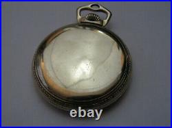 Ball Hamilton 999b Official Railroad Standard Pocket Watch In Orig. Stirrup Case