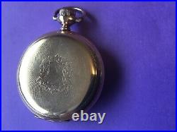 Ball Waltham, 16s, Railroad pocket watch. 21 jewels, Ball Model case &dial. Seal