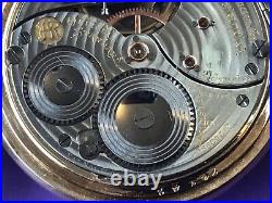 Ball Waltham, 16s, Railroad pocket watch. 21 jewels, Ball Model case &dial. Seal