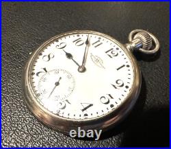 Ball Waltham 21 jewels Exhibition Case Pocket Watch circa 1911