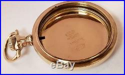 Beautiful 18s Gold Filled Pocket Watch Case