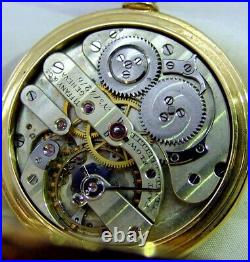 Beautiful and Heavy 18K Gold Tiffany & Co. Hunter Case Pocket Watch 52mm