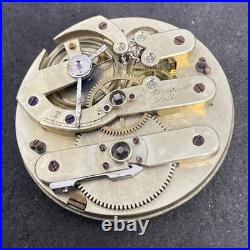 Breguet Locle Pocket Watch Movement 36 Mm Keywind KWKS Ticking F8488