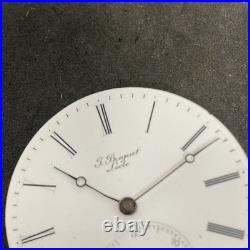 Breguet Locle Pocket Watch Movement 36 Mm Keywind KWKS Ticking F8488