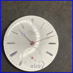 Breguet Locle Pocket Watch Movement 36 Mm Keywind KWKS Ticking F8488