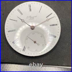 Breguet Locle Pocket Watch Movement 36 Mm Keywind KWKS Ticking F8488