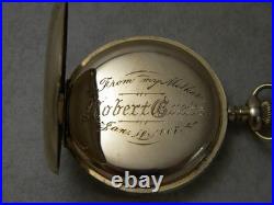 Burlington- 3808412- Gold Filled- 20 Year Case- 102g- 1921- Runs- Pocket Watch