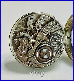 Burlington (Illinois) 16s 19j Pocket Watch in a 53mm Swing out Display Back Case