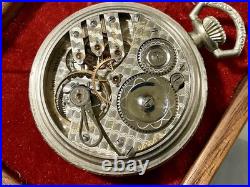 Burlington Pocket Watch -16s 19 Jewels Working in Presentation case